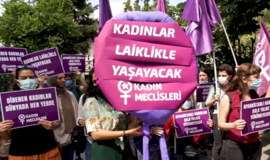 İstanbul'da Taleban Protestosu