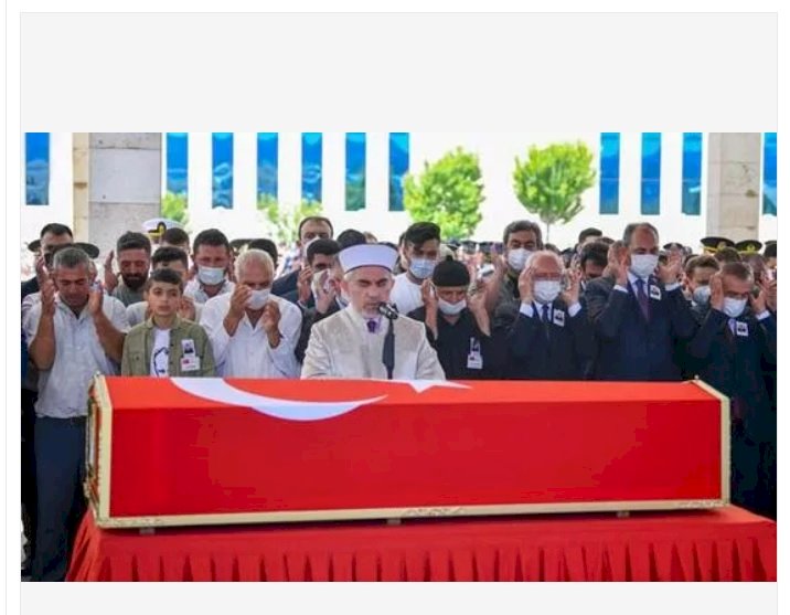 Şehit Uzman Onbaşı Kaplan, son yolculuğuna uğurlandı