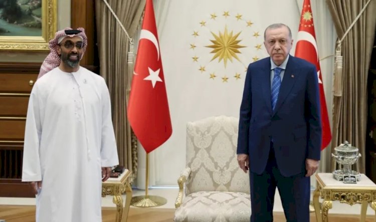 Erdoğan, BAE Ulusal Güvenlik Danışmanı'yla görüştü