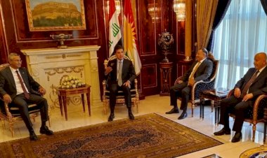 CHP heyeti Barzani'ye Ortadoğu iş birliği çalışmasını anlattı