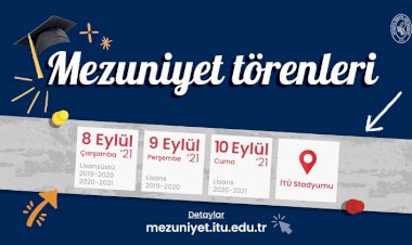 İTÜ Mezuniyet Törenlerine Hazır