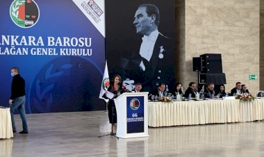 Ankara Barosu genel kurulu yarın seçimle devam edecek