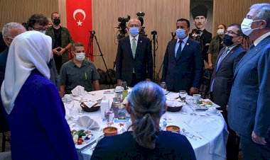 Kılıçdaroğlu şehit aileleri ve gazilerle bir araya geldi