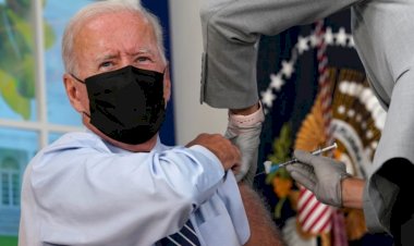 Başkan Biden Üçüncü Doz Corona Aşısını Oldu