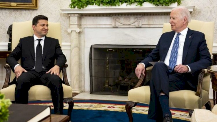 Biden ve Zelenskiy, Beyaz Saray’da bir araya geldi