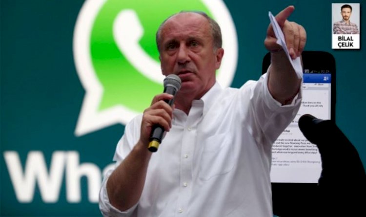 Memleket Partisi lideri Muharrem İnce'nin WhatsApp mesajı partiyi karıştırdı
