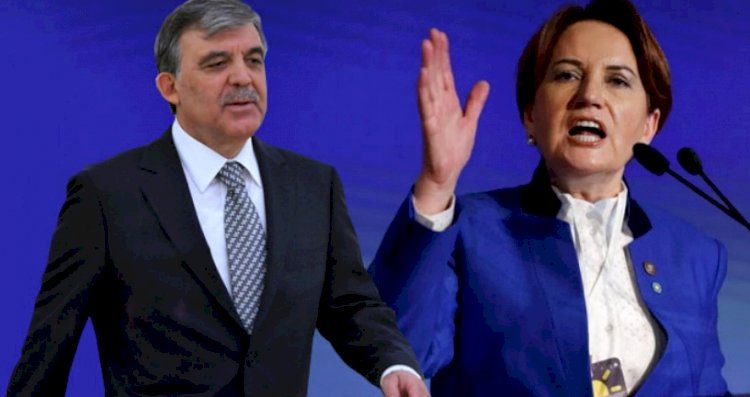 Abdullah Gül ve  Meral Akşener Erdoğan'ın yeni stratejisi mi?