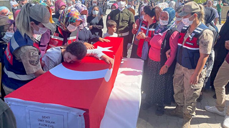 Şehit Piyade Uzman Çavuş Ümit Solak Muş'ta toprağa verildi