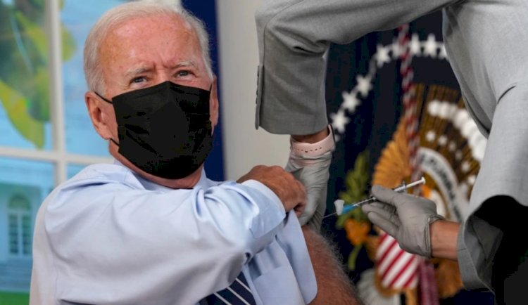 Başkan Biden Üçüncü Doz Corona Aşısını Oldu