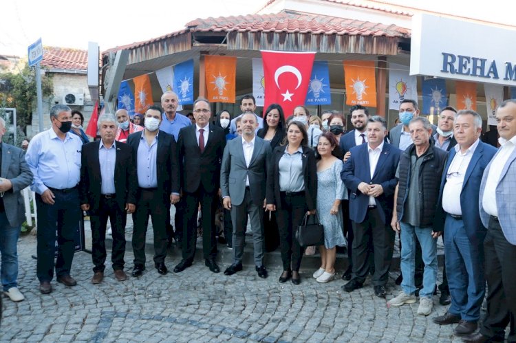 AK PARTİ FOÇA DANIŞMA KURULU TOPLANTISINA ALİ ASLAN DAMGASI
