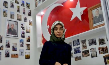 Şehit eşi: “Bir Haşim gitti, bir Haşim geliyor, bizde Haşimler bitmez”