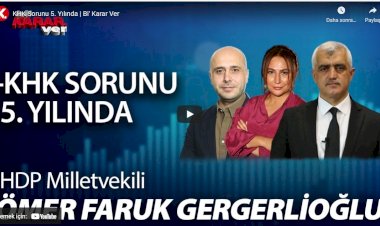 HDP'li Gergerlioğlu: KHK meselesini çözen seçimi kazanır