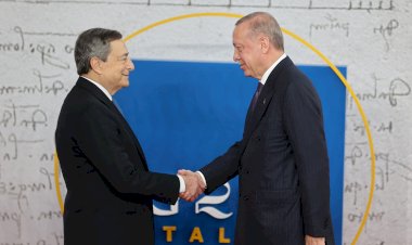 Erdoğan G20 Zirvesi için Roma'da