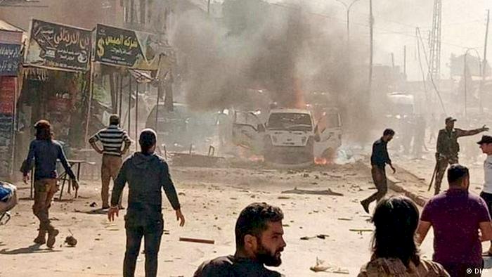Afrin'de bombalı araçla saldırı