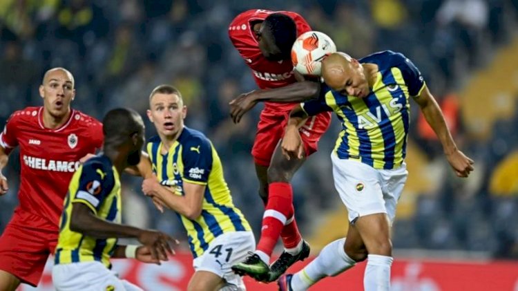 Fenerbahçe-Antwerp beraberliği Belçika basınında