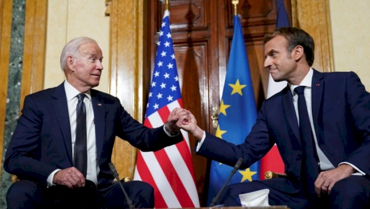 Biden'dan Macron'a: "Yaptığımız Zarif Değildi"