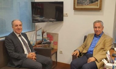 Arınç'tan DEVA Partisi ziyareti