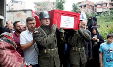 Şehit Uzman Çavuş Soner Fazlıoğlu son yolculuğuna uğurlandı