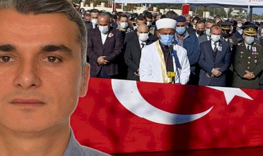 Şehit polis Yusuf Ceylan'ın cenaze namazını, imam babası kıldırdı