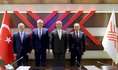 Rektör Prof. Dr. Necdet Budak mazbatasını aldı