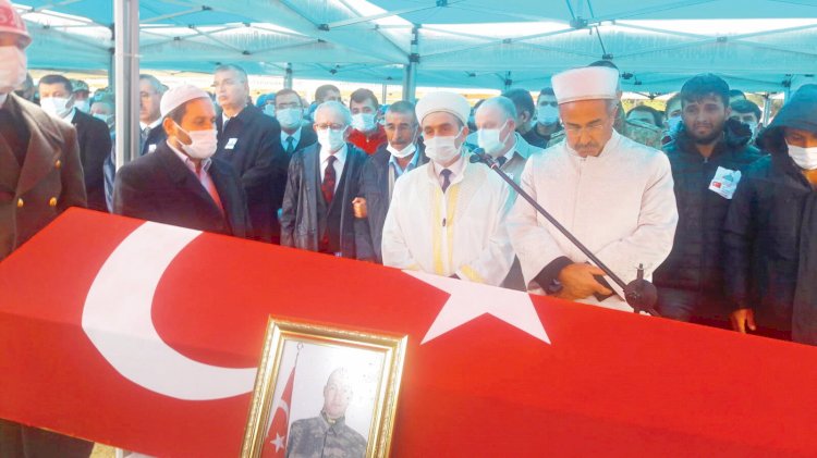 Şehit Er İslam Çiftçi (25), memleketi Kahramanmaraş’ta toprağa verildi.