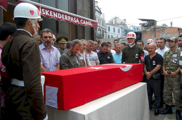 Şehit Murat Durmaz Trabzon'da toprağa verildi