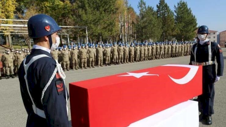 Kalp krizi sonucu şehit olan uzman çavuş için Tunceli'de tören