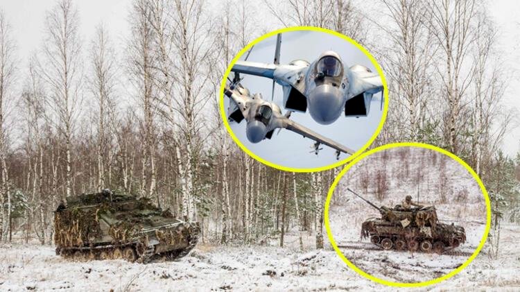 Tanklar göründü, uçaklar havalandı! Süper güçler savaşın kıyısında
