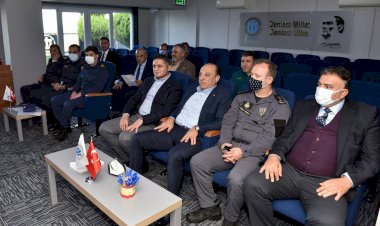 Aliağa’da Liman Güvenlik Komisyonu Toplantısı Gerçekleştirildi
