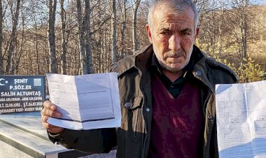 Şehit babasına yakalama kararı; “pardon yanlışlık yapmışız” deyip bıraktılar