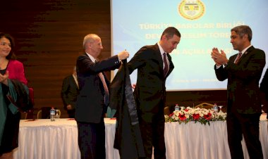 Erinç Sağkan: Bugün itibarıyla TBB'nin kapıları bütün avukatlara açılmıştır, kısıtlı alanlar artık kaldırılmıştır