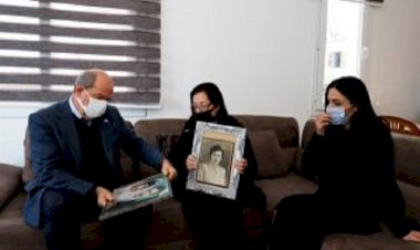 Cumhurbaşkanı Tatar Şehit Kızı Ayşe Beyoğlu’nu ziyaret etti