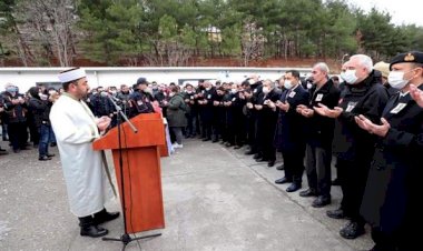 Amasya'da Görev şehidi Mürsel Demir Son Yolculuğuna Uğurlandı