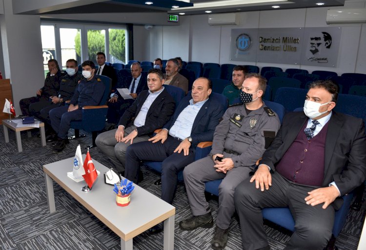 Aliağa’da Liman Güvenlik Komisyonu Toplantısı Gerçekleştirildi