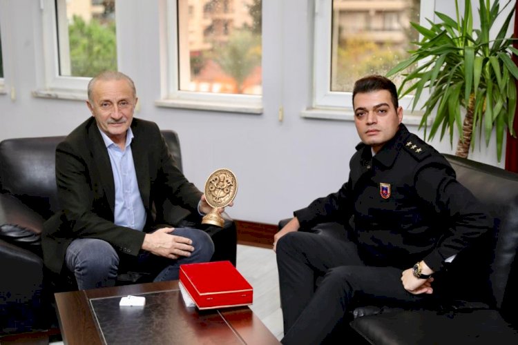 JANDARMA KOMUTANI SOLAK’DAN, BAŞKAN ATABAY’A İADE-İ ZİYARET