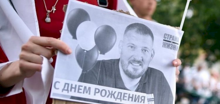 Belarus'ta başkan adaylığını açıklayıp tutuklanan muhalif lidere 18 yıl hapis cezası