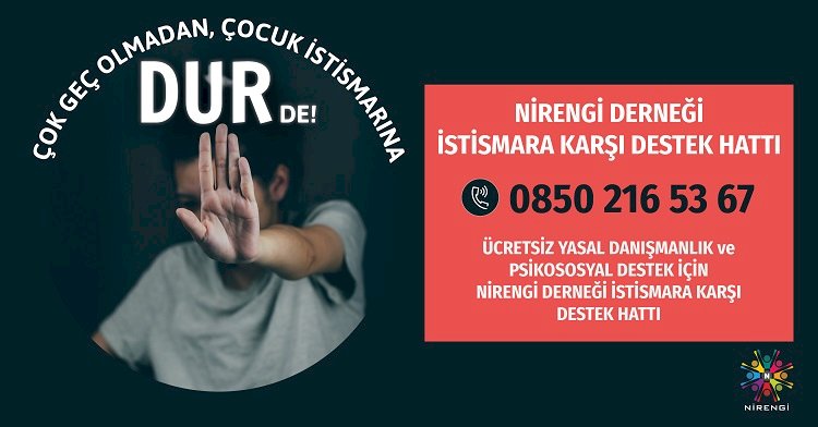 ŞİDDETE ve İSTİSMARA MARUZ KALAN ÇOCUKLAR ve GENÇLER İÇİN ACİL DESTEK HATTI