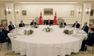 Erdoğan Çankaya Köşkü'nde yargı temsilcileriyle görüştü