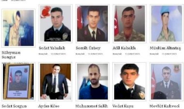 2021'in en acı tablosu! 138 şehit verdik