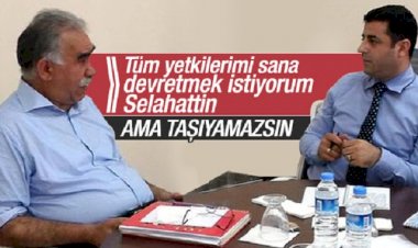 Öcalan mı, Demirtaş mı?