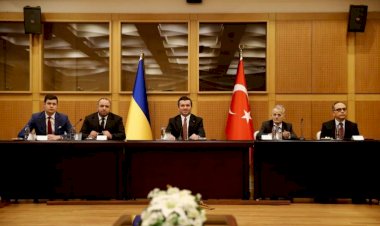 Ukrayna-Türkiye Parlamentolar Arası Dostluk Grubu heyeti, Dışişleri Bakan Yardımcısı Kıran ile görüştü