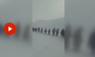 Şehit asker için köylüler seferber oldu