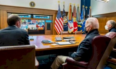 Ukrayna-Rusya krizi: Biden, Avrupalı liderlerle 'tam bir görüş birliği' içinde olduklarını söyledi