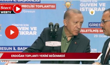 Erdoğan’ın Giresun mutsuzluğu: Toplantı yerlerini ve kalabalığı beğenmedi