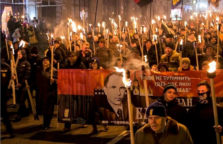Milliyetçilerin Bandera’nın doğumunun 113. yıldönümü onuruna yürüyüşü Kiev’de sona erdi