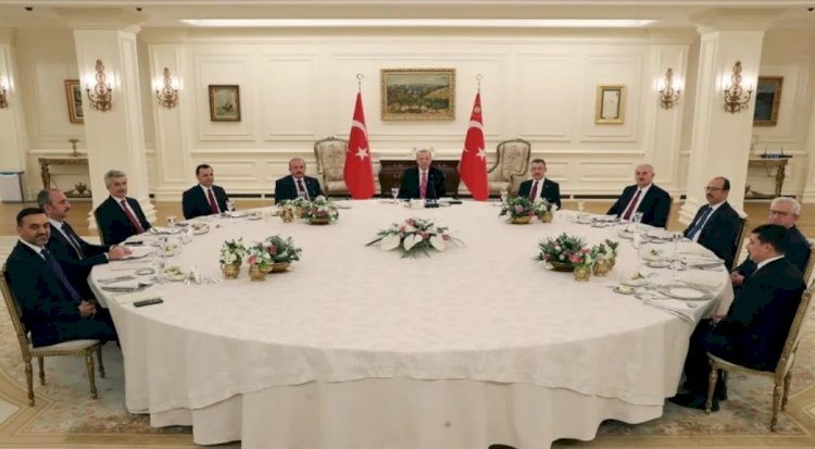 Erdoğan Çankaya Köşkü'nde yargı temsilcileriyle görüştü