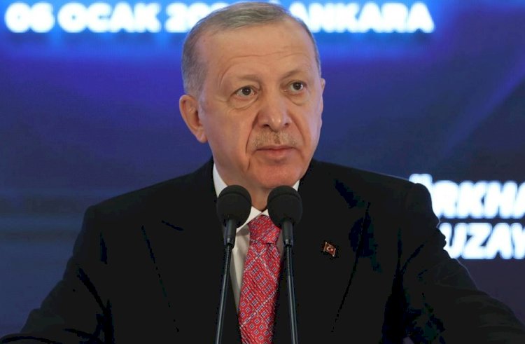 Cumhurbaşkanı Erdoğan: Savunma sanayiinde çıtayı yukarı çıkararak, ülkemizi geleceğin harp ortamına hazırlıyoruz