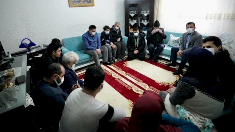 İmamoğlu’ndan şehit ailesine taziye ziyareti