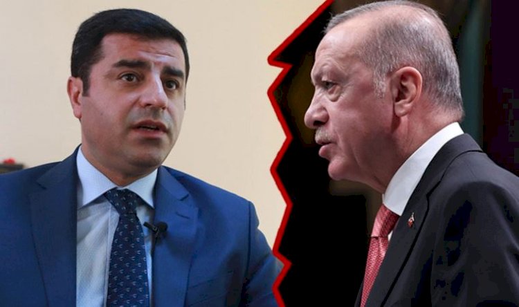 Öcalan'la mı görüşülecek? Demirtaş'tan Erdoğan'a 'nereden biliyorsun' çıkışı