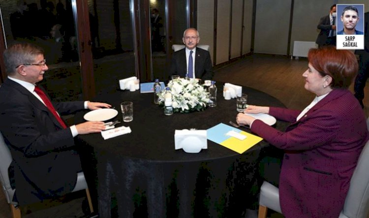 Kılıçdaroğlu, Akşener ve Davutoğlu görüşmesinde çatlak tatlıya bağlandı